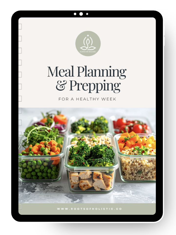 Meal Planning & Prepping — Free Beginner's Guide ebook cover